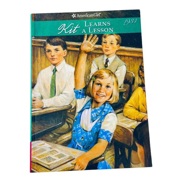 American Girl Historical BOOK 1934 Kits Learns A Lesson Paperback Children Story - Picture 1 of 4